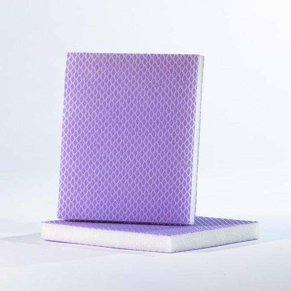 Uneeda EKADIAMOND No Shed Sanding Sponge 1 / 2 inch Grit #150 (320-400 Grit Scratch) Purple P-106124